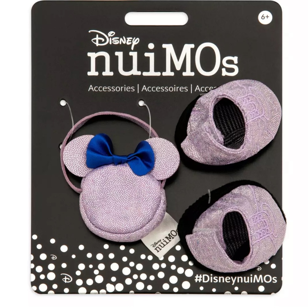 Disney NuiMos Minnie Mouse booties and purse accessories